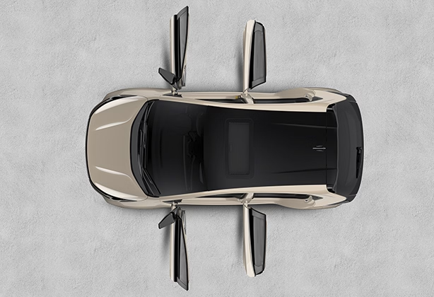 Grand Entry 90° Opening Doors